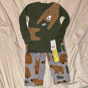 Carter’s Toddler Boys Bear Pajama Set, 2T